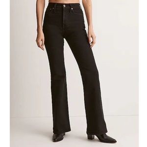 Madewell Perfect Vintage Flare Jeans Size 29 in black